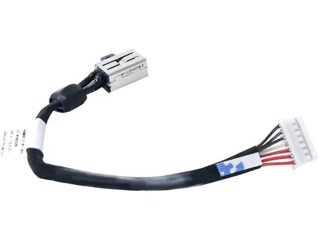 Alt view image 7 of 7 - Replacement DC Jack Power Cable Charging Port Harness for Dell XPS 15 9550 9560 P56F Precision 5510 5520 Series 64TM0 064TM0 AAM00 DC30100X300 DC30100X200 - OEM