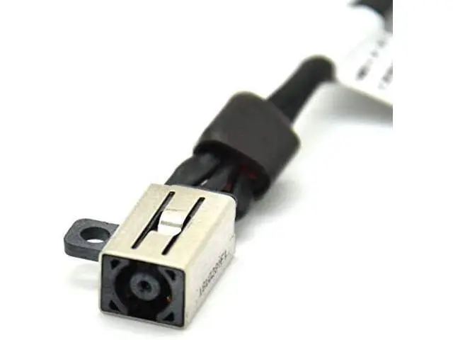Alt view image 2 of 7 - Replacement DC Jack Power Cable Charging Port Harness for Dell XPS 15 9550 9560 P56F Precision 5510 5520 Series 64TM0 064TM0 AAM00 DC30100X300 DC30100X200 - OEM