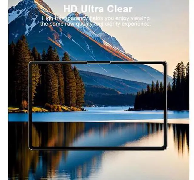 Alt view image 6 of 7 - 2 Pack New iPad Pro 13 Inch M4 2024 Screen Protector, HD Clear 9H Tempered Glass Film with Face ID & Apple Pencil Pro Compatible, High Sensitivity Case Friendly, for iPad Pro 7th Generation 13"