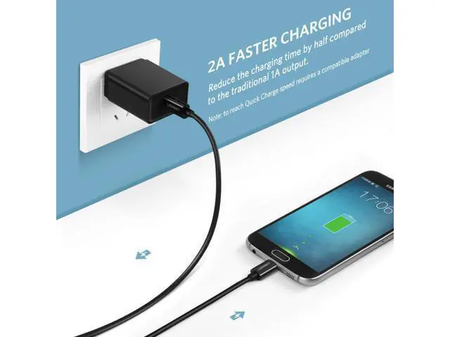Alt view image 3 of 7 - USB C to Micro USB Cable Micro B USB Type C Cord Male to Male Compatible for MacBook iMac Pro Chromebook Pixel Yoga 900 6FT