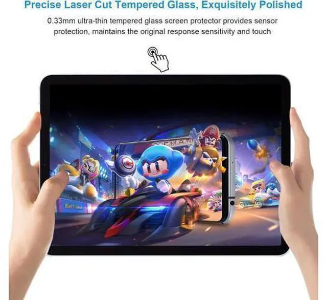 Alt view image 7 of 7 - 2 Pack New iPad Pro 13 Inch M4 2024 Screen Protector, HD Clear 9H Tempered Glass Film with Face ID & Apple Pencil Pro Compatible, High Sensitivity Case Friendly, for iPad Pro 7th Generation 13"