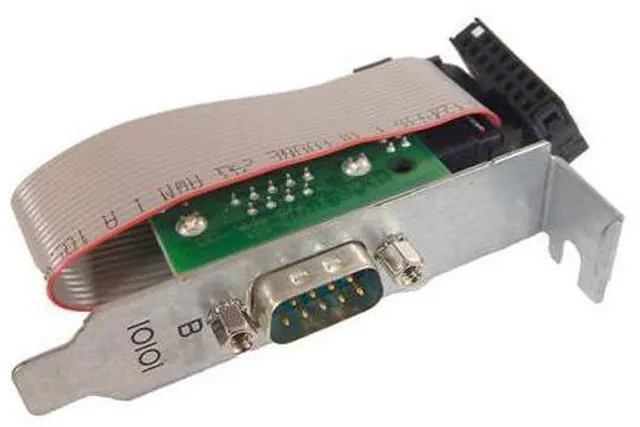 Main image of 2Pcs Serial Card for Serial Port Low Profile Bkt 389023-003 385985-002 383033-001 9Pin To 15Pin COM Serial Port Cable 611901-001