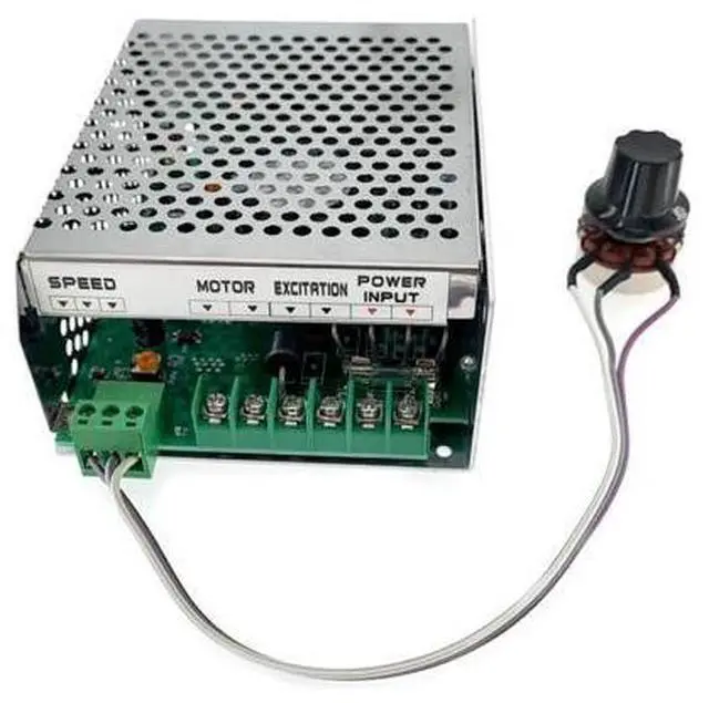 Main image of DC 0-220V 6A Speed Regulator PWM for DC Motor Control Supply AC 110V-220V input speed controller WK622 Spindle motor