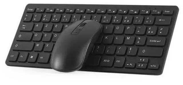 Main image of French Keyboard Wireless Mouse Azerty Suitable For Game PC Player IMAC TV French Keyboard Mouse Wireless Game Keyboard