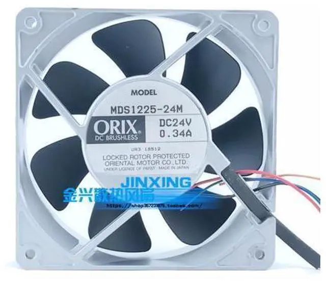 Main image of For ORIX MDS1225-24M DC 24V 0.34A 4-Wire 12025 120x120x25mm Server Cooling Fan
