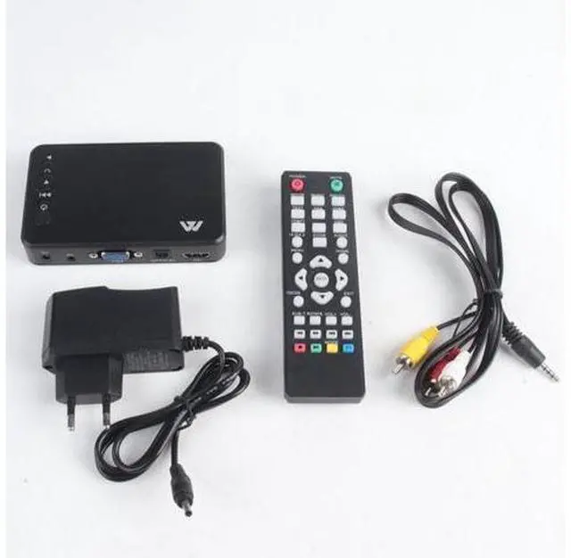 Main image of Mini Full HD1080P Multimedia Player Portable Autoplay USB External HDD SD U Disk VGA AV Player For Home Car Office Dropshipping