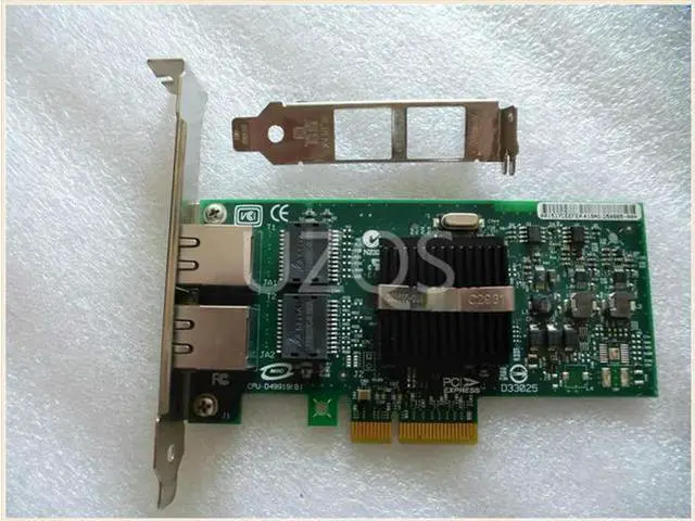 Main image of for pro 1000pt dual - port PCI - E Gigabit server network card 9402PT 82571