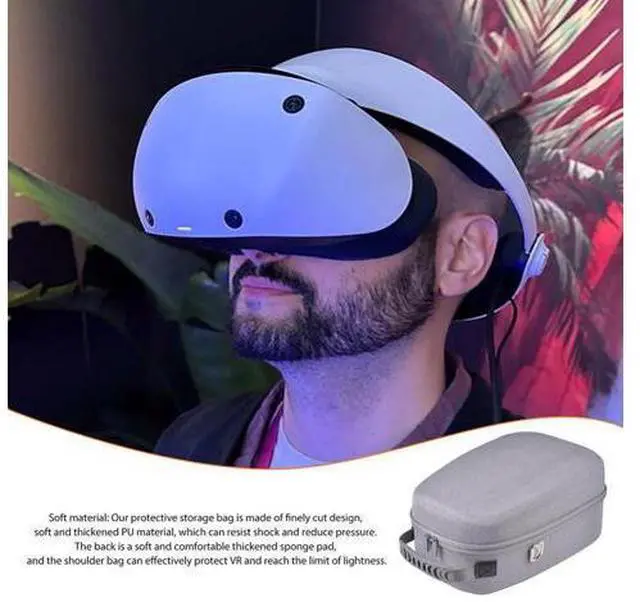 Main image of Multifunctional Storage Bag Large Capacity Protective Cover Bag Shockproof Portable Carrying Storage Bag Organizer for PS VR2