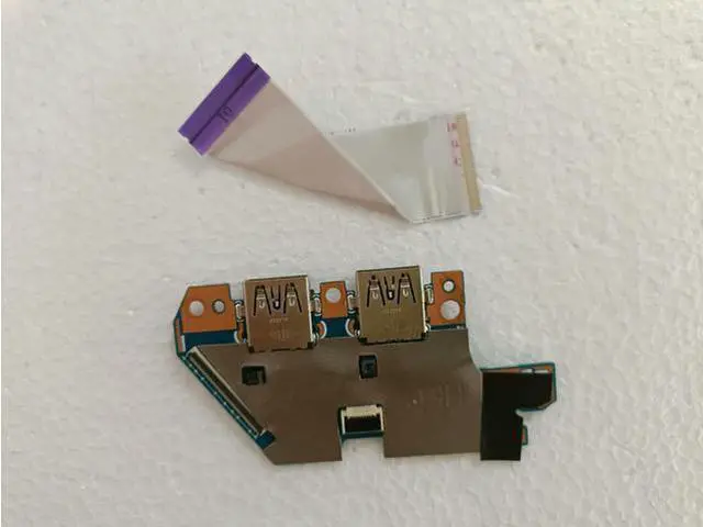 Alt view image 2 of 4 - for ThinkBook 14s G2 ITL V550-14 20VA USB POWER BUTTON BOARD WITH CABLE 5C50S25140