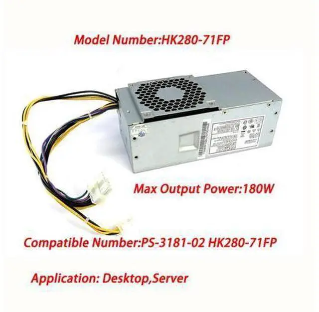 Main image of 54Y8871 180W SFF Power 14-Pin PSU POWER SUPPLY PC Server H530S HK280-71FP PS-3181-02 54Y8871 FSP240-40SB for M73 M78 M82 M83 M93