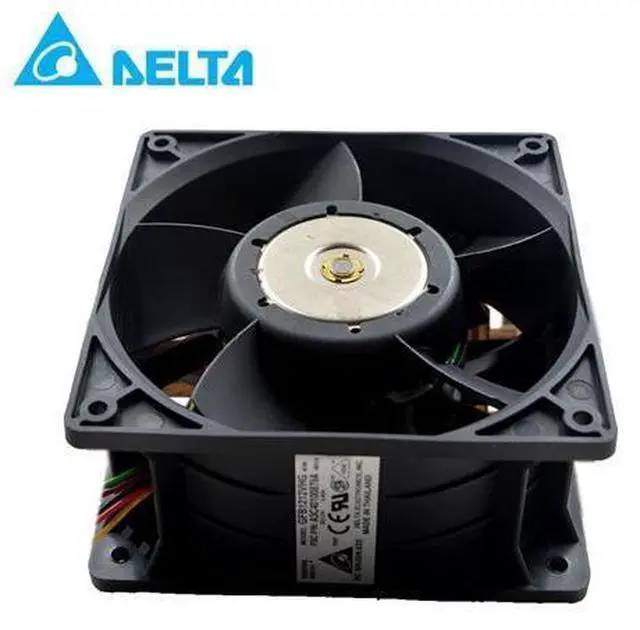 Main image of For delta GFB1212VHG 12050 12V 3.4A car booster fan violence 120*120*50mm Super violent double rotor bearing cooling fan