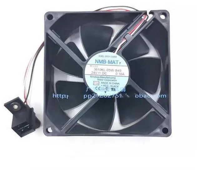 Main image of NMB-MAT NMB FOR FANUC A90L-0001-0488 3610ML-05W-B49 cooling fan 92X92X25MM DC24 0.16A