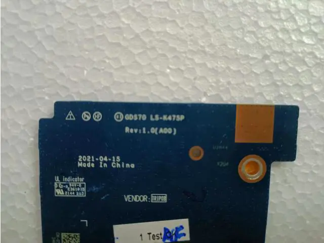 Alt view image 4 of 4 - LS-K475P for X17 R2 Laptop Keyboard Small Board IO Cable CN-0PH2RC CN-05GCRT