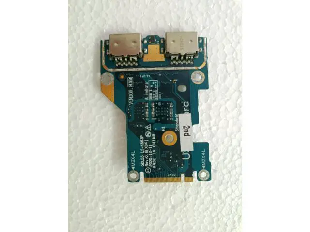 Alt view image 4 of 4 - for G15 5515 5511 5510 USB IO Board Power Button Board Switch Panel GDL55 LS-K663P 08Y03 W