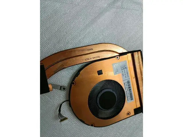 Alt view image 4 of 4 - CPU Heatsink Cooler Fan for T490 T14 Gen1 SWG Discrete Graphics Laptop 01YU186 01YU187 5H40W36699