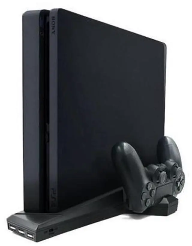 Main image of for PS4/PS4 Slim/ps4 Pro Vertical Stand with Cooling Fan Dual Controller Charger Charging Station for SONY Playstation 4 Cooler