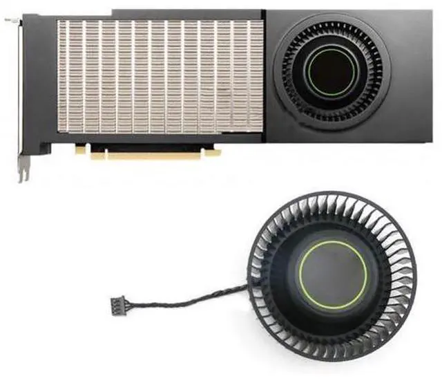 Main image of For MSI RTX3090 24GB AERO Graphics Card Cooling Fan PLB08025B12HH 4Pin