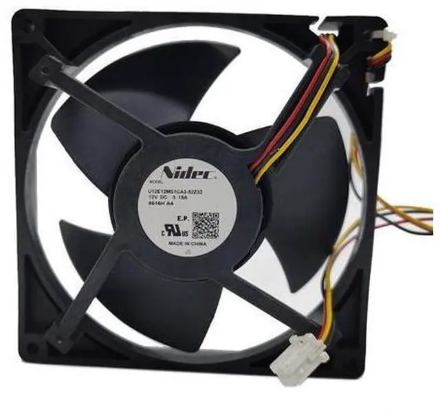 Main image of U12E12MS1CA3-52Z32 12.5cm DC12V 0.15A 8616H A4 3 lines suitable for cooling fans for refrigerators