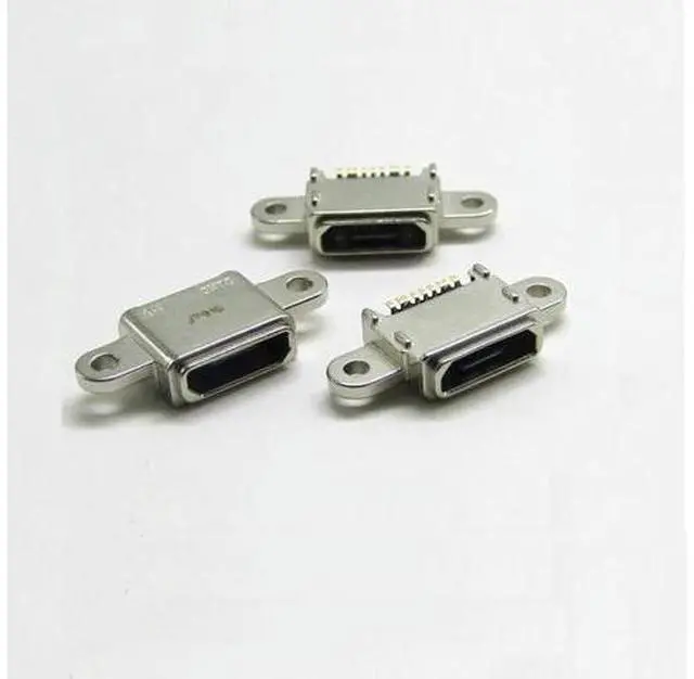 Main image of 50pcs Micro Usb Charge Charging Connector Plug Dock Socket Port 7-pin 7pin For Galaxy S7 G930 S7 Edge G935