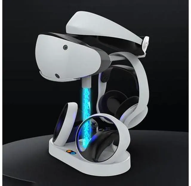 Main image of Magnetic Charging Dock Storage Glasses Headset Game Controller Charger Station Accessories Controller Charging Cradle for PS VR2