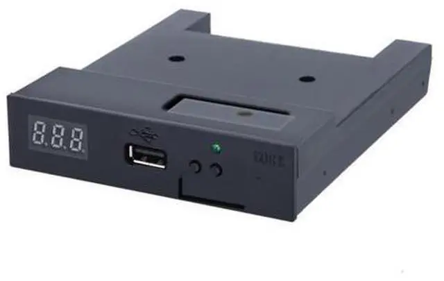 Main image of Hot est For Musical Keyboad SFR1M44-U100K 5V 3.5 1.44MB 1000 Floppy Disk Drive to USB emulator Simulation Simple plug Black
