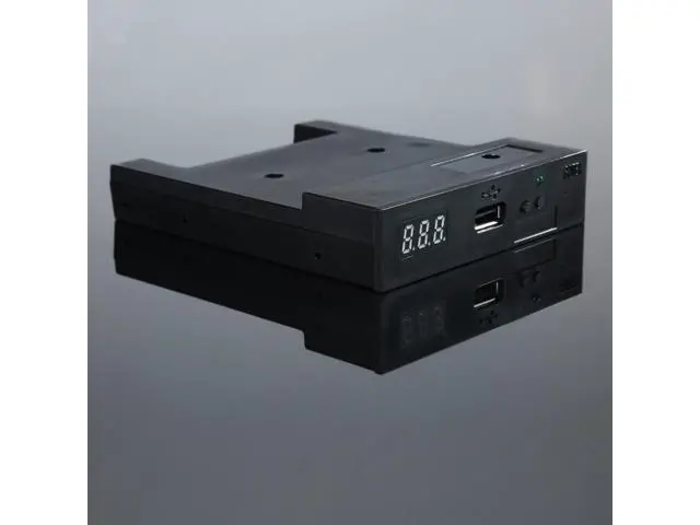 Alt view image 2 of 2 - Hot est For Musical Keyboad SFR1M44-U100K 5V 3.5 1.44MB 1000 Floppy Disk Drive to USB emulator Simulation Simple plug Black