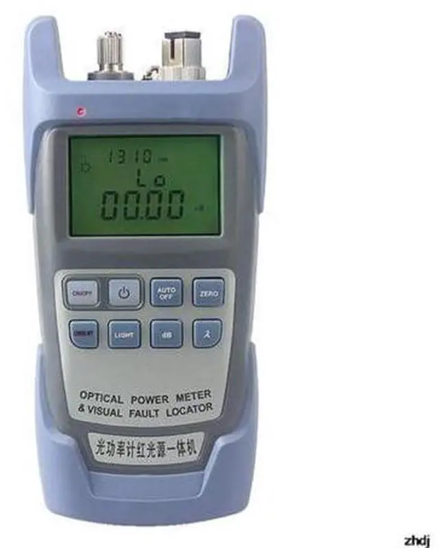 Main image of Compact Size Professional All-in-one PC Fiber Optic Power meter with 10km Laser source Visual Fault locator 10mw
