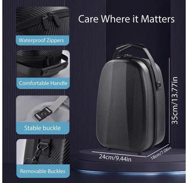 Main image of Multifunctional Storage Bag Large Capacity Crossbody Handbag Shockproof Protective Cover Bag Organizer Waterproof for PS VR2