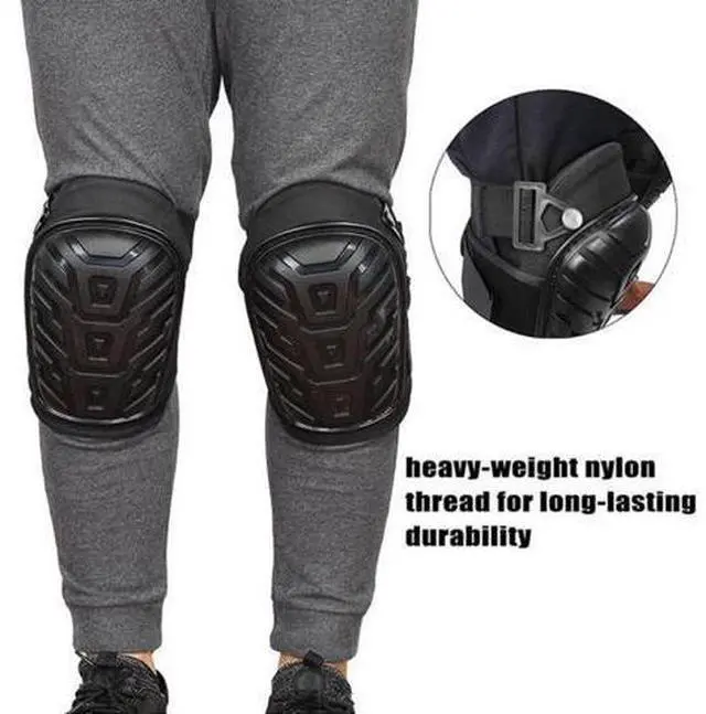 Main image of 1 Pair EVA Knee Pads Work Safety Knee Protectors for Outdoor Garden Workers Builder Durable Comfortable Knee Protector Pads