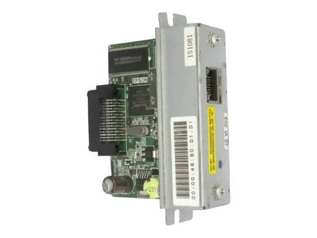 Alt view image 3 of 4 - UB-E02 M155B Printer Interface Board RJ-45 Fits For TM-J7500/J7600 TM-T88 TM-L90 TM-U590 88V 88III TM-T90 TM-J2000/J2100