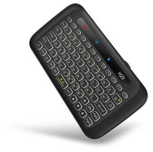 Main image of H20 mini backlit keyboard, wireless touchpad mouse, double-sided keyboard and mouse combination set, colorful breathing light