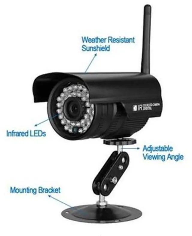 Main image of 720p Waterproof Wireless Camera 1.0 Megapixel Security Monitoring WiFi IP Camera For Mobile Motion Dectection