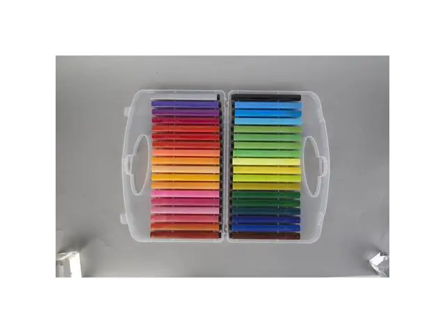 Alt view image 2 of 2 - Watercolor Pen Brush Markers Triangle Watercolor Pen Drawing for Coloring Art Markers 36 Colors Pens