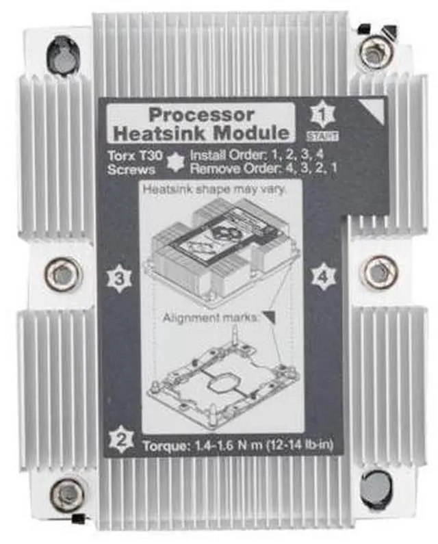 Main image of CPU heatsink fan for thinksystem SR630 SR530 SR860 SR850 01KP656 01KP657 01KP696