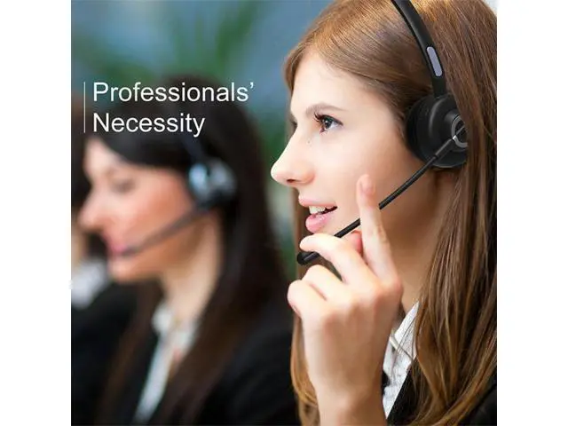 Alt view image 2 of 2 - M97 Wireless Headset Call Bluetooth 5.0 Trucker Headphone With Microphone Handsfree CVC6.0 Noise Reduction Business Earphones