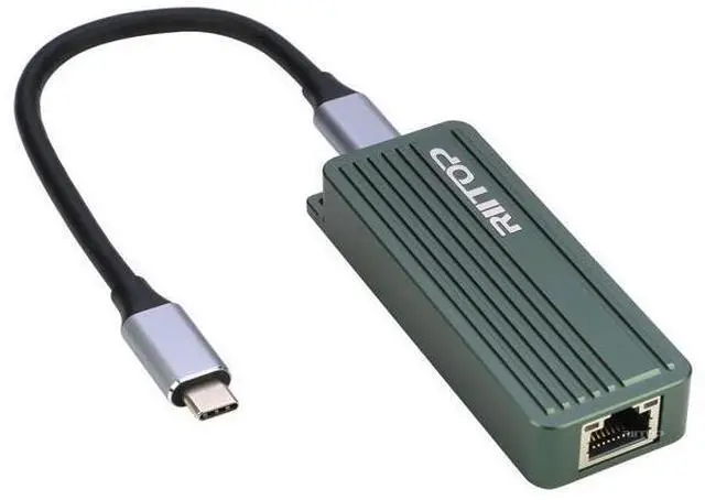 Main image of USB C to 10Gb Ethernet Adapter, 10Gb Type C to Ethernet Adapter, Compatible with USB4 & Thunderbolt 5/4/3
