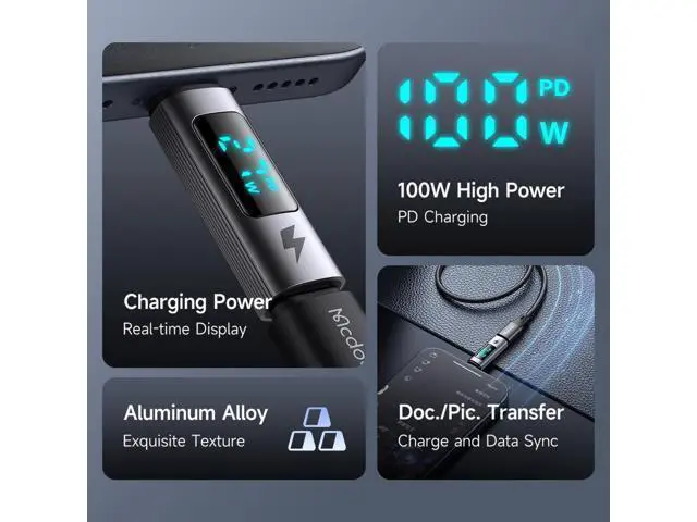 Alt view image 4 of 7 - USB C to USB C Digital Display Adapter 100W Charging Data Transfer USB C Female to Type C Plug Compatible with MacBook/i-Phone15/i-Pad/Galaxy/Xperia/Pixel/Android