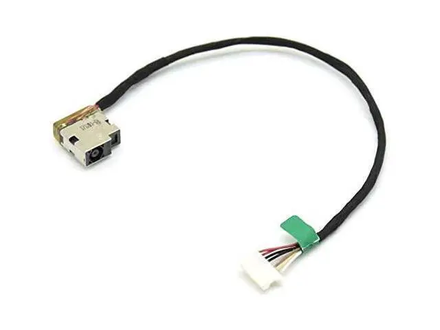 Alt view image 4 of 7 - DC Power Jack Harness Cable for HP Pavilion 15-AB 15T-AB 17-AK 17-AK014CY 17-AK014DS 17-AK015DS 17-AK051NR 17-AK061NR 17-AK072CL 17-X 255 G6 799749-T17 799749-F17 799749-S17 799749-Y17 - OEM