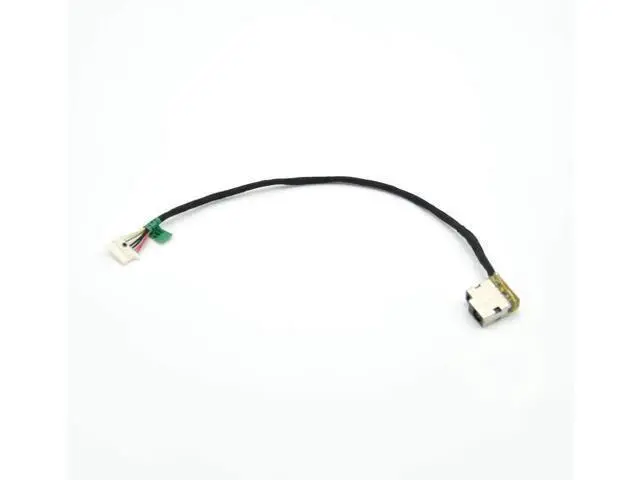 Alt view image 3 of 7 - DC Power Jack Harness Cable for HP Pavilion 15-AB 15T-AB 17-AK 17-AK014CY 17-AK014DS 17-AK015DS 17-AK051NR 17-AK061NR 17-AK072CL 17-X 255 G6 799749-T17 799749-F17 799749-S17 799749-Y17 - OEM