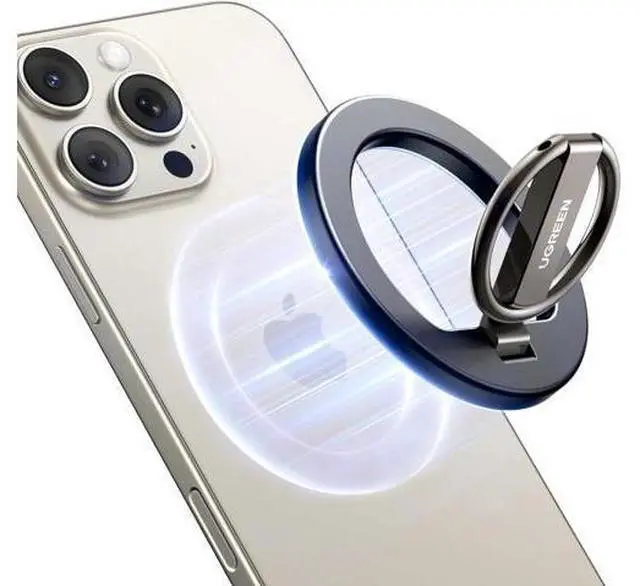 Main image of Magnetic Phone Grip for MagSafe Phone Holder, Universal Strong Magnetic Ring Phone Stand Compatible with iPhone 16 Pro, iPhone 15 Pro Max, iPhone 14 13 12, MagSafe Accessories