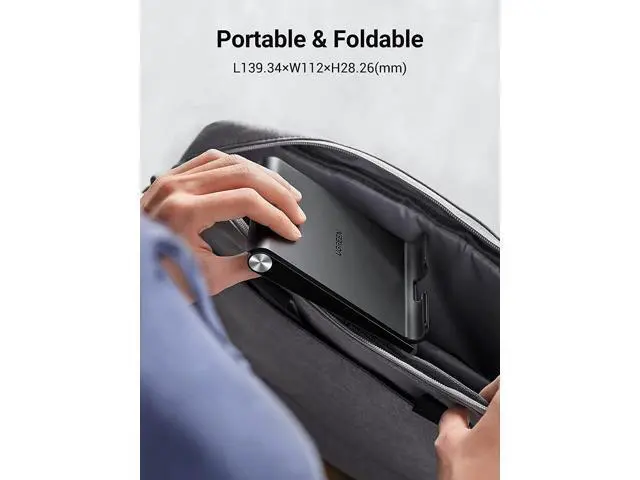 Alt view image 7 of 7 - Tablet Stand Holder Foldable Desktop Stand Protable Holder Adjustable Charging Dock Compatible for Phones, iPad, iPad Pro 11 Inch, iPad Mini 5 4 3 2, iPad Air, Nintendo Switch Black