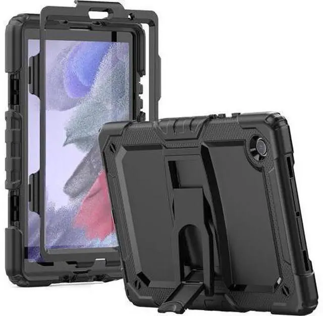Main image of for Shockproof Galaxy Tab A7 Lite Case 2021 with Screen Protector/Built-in Stand for Galaxy A7 Lite Tablet Case 8.7 Inch Case Cover SM-T220 SM-T225 SM-T227, Black