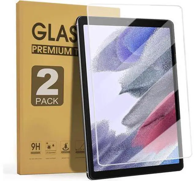 Main image of (2 Pack) Screen Protector for Galaxy Tab A7 Lite 8.7", SM-T225/T220 Tempered Glass Screen Protector with S Pen Holder 9H Hardness Glass Film for Bubble Free/Case Friendly