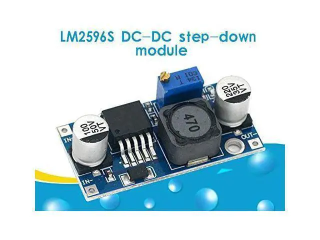 Alt view image 2 of 5 - LM2596s DC-DC Buck Converter 3A Adjustable Voltage Regulator 3.2-35V 1.25-35V DIY Power Supply Step Down Module (1 Pack)