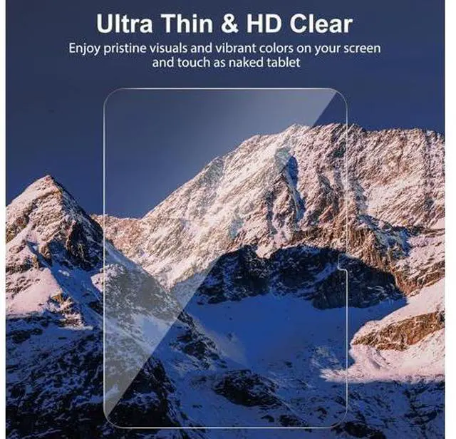 Alt view image 7 of 7 - Screen Protector for iPad A16 11th 2025(11 Inch)/10th Generation 2022(10.9 Inch) 2 Pack Tempered Glass for iPad 11/10 Gen, Case Friendly, Anti-Scratch, Touch Sensitive