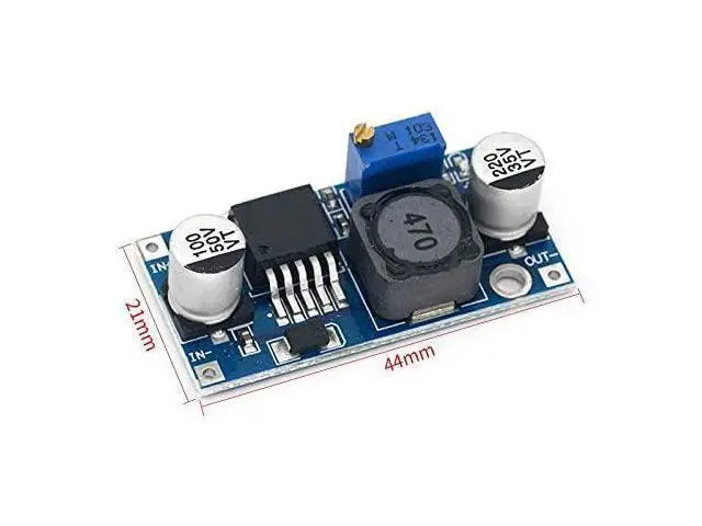 Alt view image 5 of 5 - LM2596s DC-DC Buck Converter 3A Adjustable Voltage Regulator 3.2-35V 1.25-35V DIY Power Supply Step Down Module (1 Pack)
