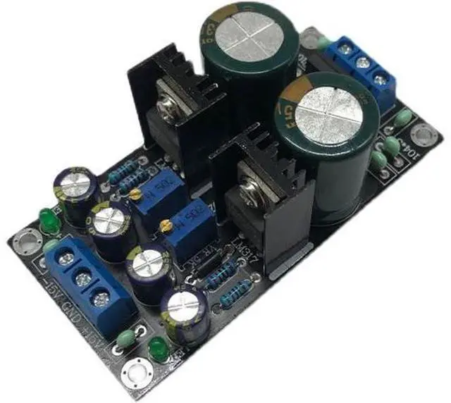 Main image of LM337 DC Adjustable Regulated Power Supply Board: Positive and Negative Regulated Power Supply Adjustable Module XR-103 (1Piece)