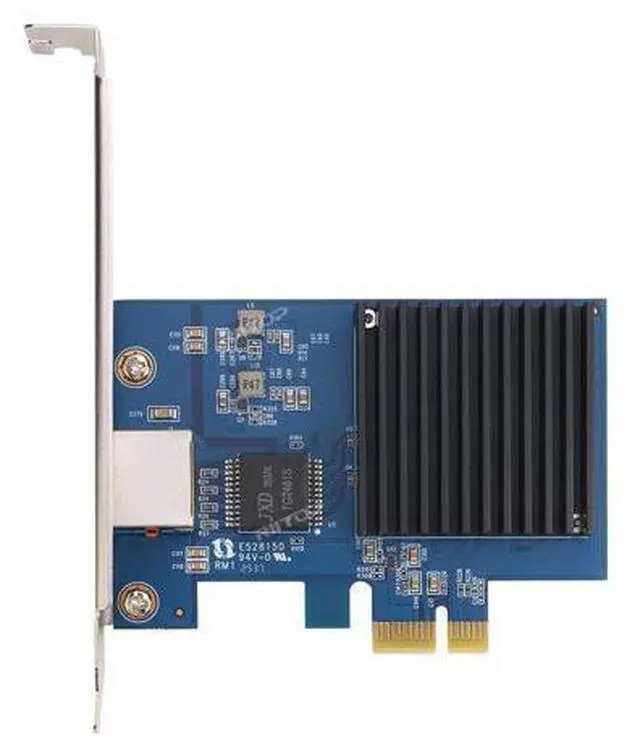 Alt view image 5 of 5 - 10GB PCIe Network Card RJ45, RIITOP PCI-e to 10 Gigabit Ethernet Adapter, Supports Windows 11/10/8.1/8/7, Servers 2019/2016/2012 R2, and Linux