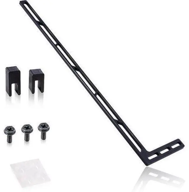 Main image of CloverTale Graphics Card GPU Brace Support, Video Card Sag Holder Bracket, Anodized Aerospace Aluminum (Upgraded Version Black)