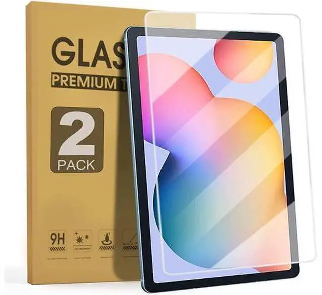 Main image of (2 Pack) Screen Protector for Samsung Galaxy Tab S6 Lite 10.4'' 2022/2020SM-P610/P613/P615/P619, 9H Hardness Tempered Glass Screen Film for S Pen Compatible/Face ID/Case Friendly